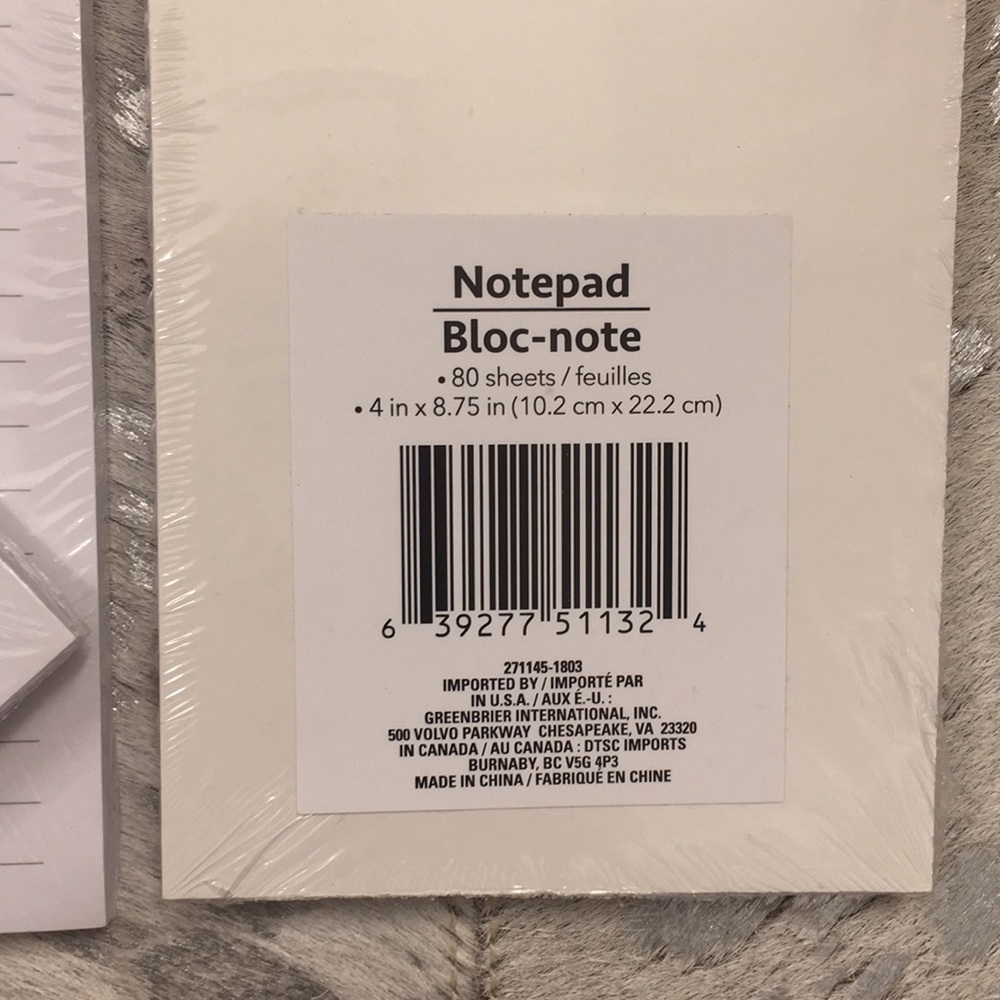 NWT Notepad Trio - Picture 3 of 3